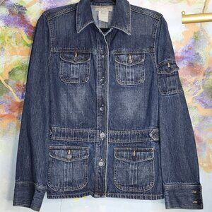 Jones New York Vintage Women's Denim Jacket Medium